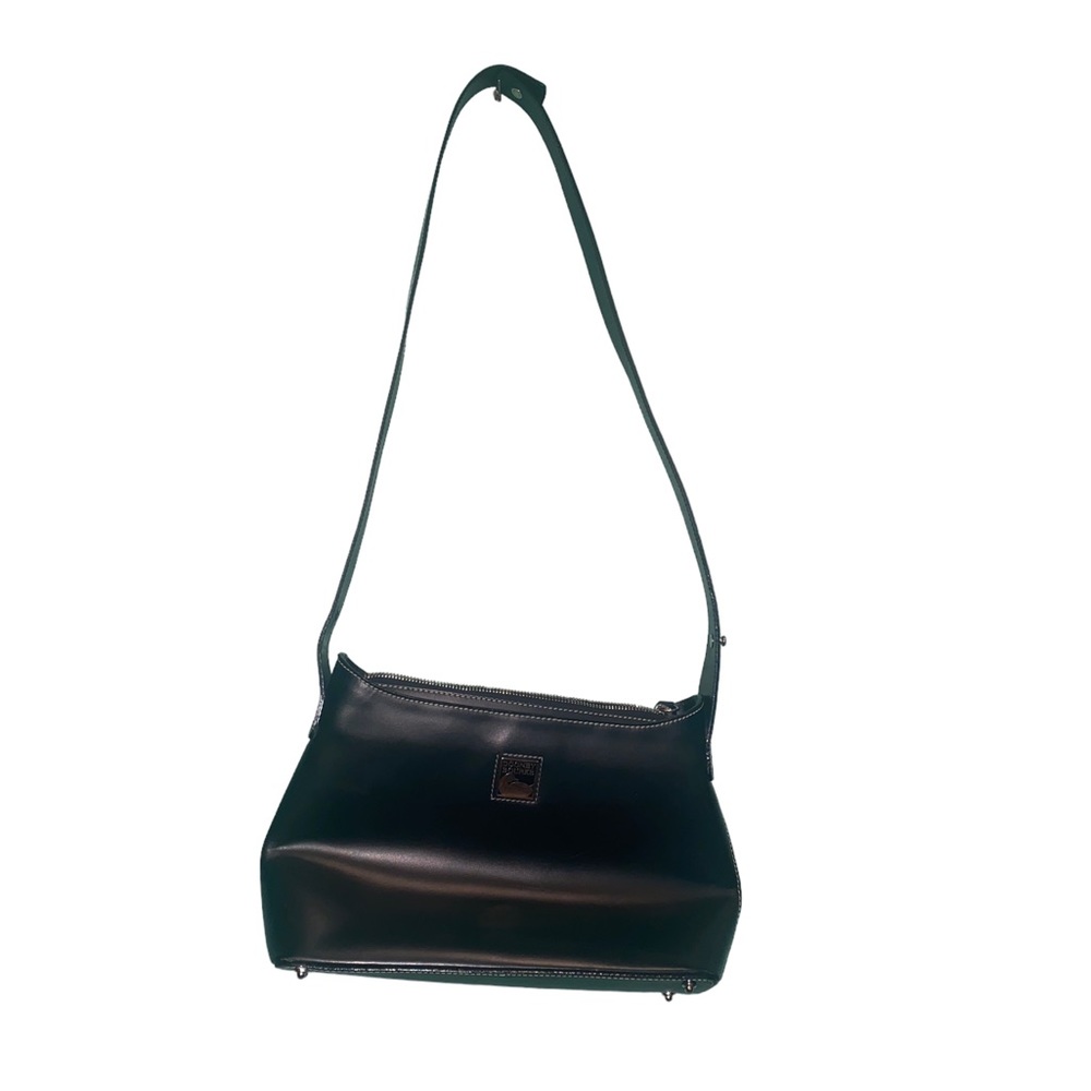 Dooney and Bourke Y2K handbag. Black leather - Picture 4 of 7